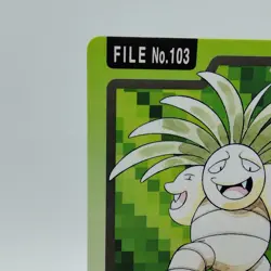 Pokemon Cards Bandai Carddass Exeggutor File No.103 1997 VG Japanese i710 - Image 2