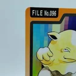 Pokemon Cards Bandai Carddass Drowzee File No.096 1997 VG Japanese i717 - Image 2