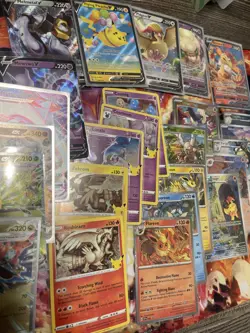 Pokemon TCG SWSH S&V Card Bulk Illustration Rare/V/EX Holos - Image 1