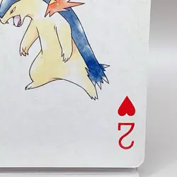 Typhlosion Pokemon Play Poker Cards Gold Ho-Oh Nintendo Japanese Vintage Retro - Image 5
