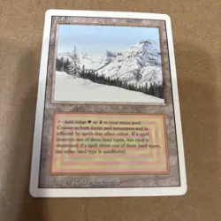 MTG Taiga Revised Edition Regular Rare Light Play - Image 1