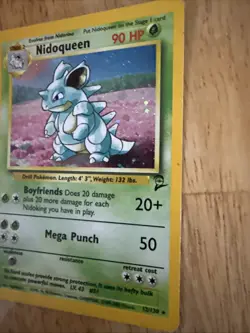 Nidoqueen 012/130 Base Set 2 Holo Pokemon Card - Image 4