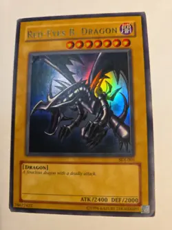 Yugioh Red-Eyes B. Dragon SDJ-001 Ultra Rare 1st Edition NM - Image 1