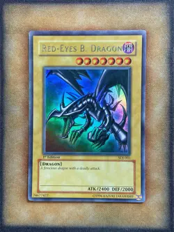 Yugioh Red-Eyes B. Dragon SDJ-001 Ultra Rare 1st Edition NM - Image 1