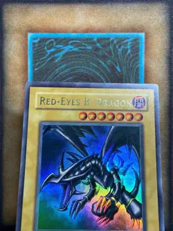 Yugioh Red-Eyes B. Dragon SDJ-001 Ultra Rare 1st Edition NM - Image 2
