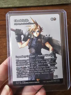 Cloud Strife (Borderless) Magic the Gathering/MTG: NM/MINT - Image 1