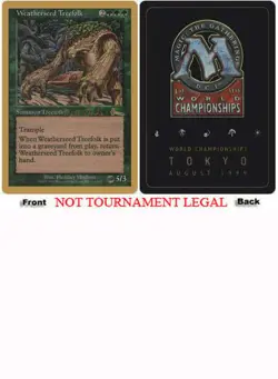 Weatherseed Treefolk (Sideboard - Matt Linde - 1999) World Championship HP - Image 1