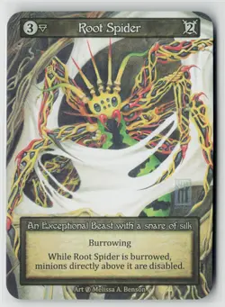 Sorcery Contested Realm Beta Root Spider x1 NM Exceptional - Image 1