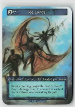 Sorcery Contested Realm Beta Ice Lance x4 NM Ordinary - Image 1