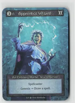 Sorcery Contested Realm Beta Apprentice Wizard x4 NM Ordinary - Image 1