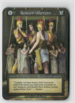 Sorcery Contested Realm Beta Amazon Warriors x4 NM Ordinary - Image 1