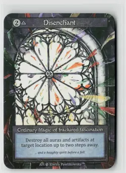 Sorcery Contested Realm Beta Disenchant x4 NM Ordinary - Image 1