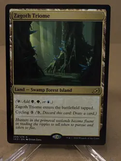 Magic: The Gathering Zagoth Triome Rare Land Ikoria Regular 259/274 - Image 1