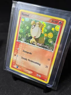 Pokemon - REVERSE HOLO - Numel - 58/106 - Ex Emerald LP/NM - Image 2