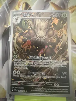 Shiftry 163/162 SV05: Pokemon Temporal Forces Holo NM - Image 1