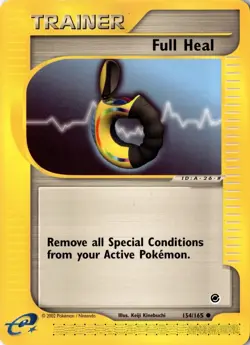 Full Heal 154/165 - Expedition - Pokemon - NM - Image 1