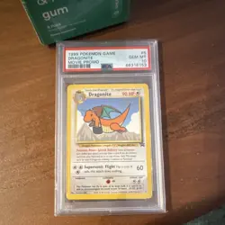 Pokemon Dragonite 05/53 Wotc Promo Regular Movie Promo PSA 10 1999 English - Image 3