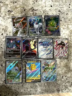 Pokemon Lot 50+ ( IR’s, Trainer, Full Art, EX, holo ) - Image 1