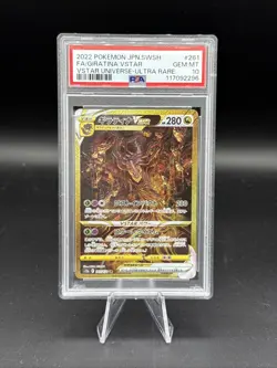 2022 Pokemon Japanese SWSH FA/Giratina VSTAR Universe - Ultra Rare PSA 10 - Image 1