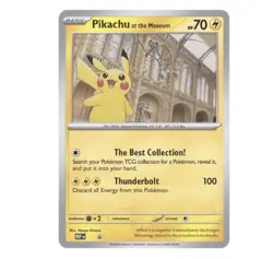 ✅Pokemon National History Museum 🔥 Pikachu Promo Card ✅ - Image 1