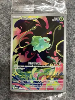 Pokemon TCG: Mega Evolution - Bulbasaur (133/132) Full Art Promo - Image 1