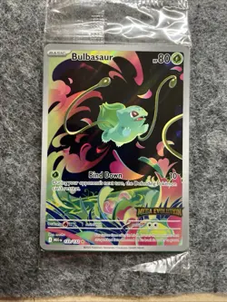 Pokemon TCG: Mega Evolution - Bulbasaur (133/132) Full Art Promo - Image 2