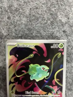 Pokemon TCG: Mega Evolution - Bulbasaur (133/132) Full Art Promo - Image 3