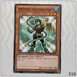 Hydrotortoise, the Empowered Warrior - YS14-EN015 - Common 1st Edition Yugioh - Image 1