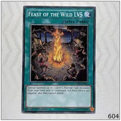 Feast of the Wild - LV5 - DUEA-EN056 - Common 1st Edition Yugioh - Image 1