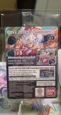 One Piece Monkey D. Luffy US Voyage College Basketball Promo Card - Image 2