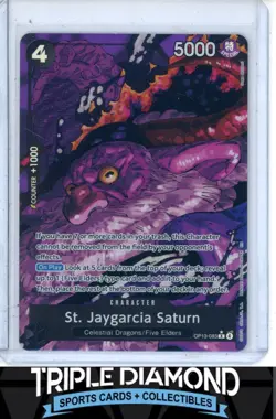 One Piece OP13-083 St. Jaygarcia Saturn Carrying on His Will Alternate Art BNB82 - Image 1