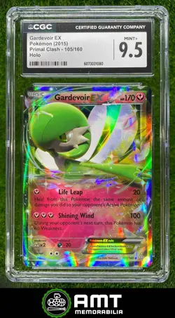 6073031080 2015 Pokemon XY Primal Clash #105/160 Gardevoir EX Holo CGC 9.5 - Image 1