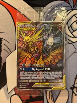 Pokemon TCG - Moltres Zapdos Articuno GX SM210, Hidden Fate Promo NEW SEALED - Image 1