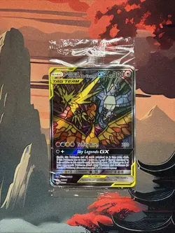 Pokemon TCG - Moltres Zapdos Articuno GX SM210, Hidden Fate Promo NEW SEALED - Image 1