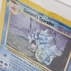 Pokemon TCG Gym Challenge Giovanni's Gyarados 5/132 English - Image 4