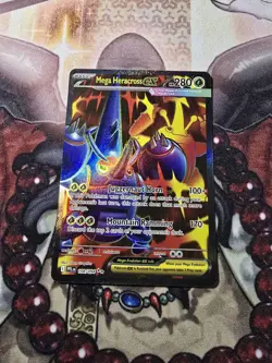 Mega Heracross Ex 108/94 - Ultra Rare - Pokemon TCG: Phantasmal Flames - NM - Image 1