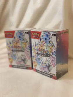 Pokemon TCG: Prismatic Evolutions Booster Bundle X2, Brand New & Sealed! - Image 2