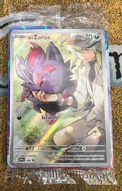 Pokemon SEALED N's Zorua SVP 189 Journey Together ETB Promo!! - Image 1