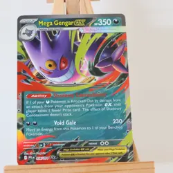 Mega Gengar ex 056/094 Phantasmal Flames Ultra Rare Pokemon TCG Card - Image 1