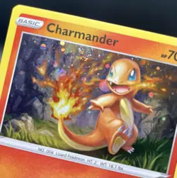 Charmander SWSH092 *SWIRL* Black Star Promo Cosmos Holo Rare Pokemon TCG NM/M - Image 3