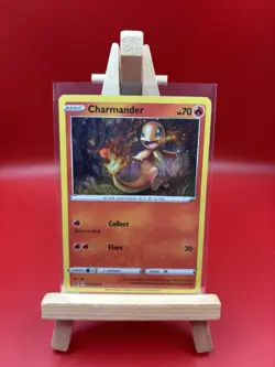 Pokemon Card Charmander SWSH092 Black Star Promo Holo (NM) - Image 1