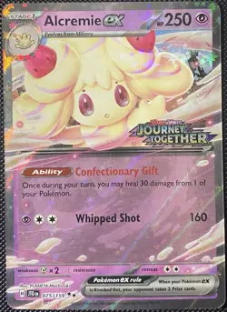 Alcremie ex (Journey Together Stamped) 075/159 Miscellaneous - Pokemon Card - Image 1