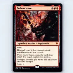 MTG Embercleave #120 ELD Throne of Eldraine Normal M NM Magic Card - Image 1