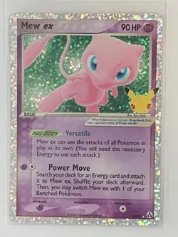 Mew ex - 88/92 - Pokemon TCG Celebrations Classic Collection Ultra Rare Card NM - Image 1
