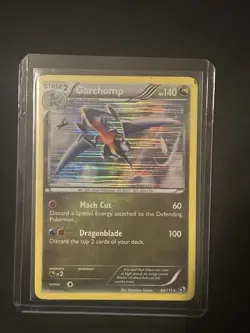 Pokemon Garchomp TCG Holo Rare Card 96/113 Legendary Treasures - Image 1