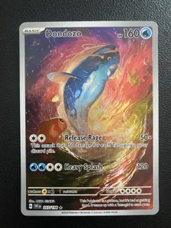 Pokemon TCG, Dondozo Card 207/198 Scarlet & Violet Base Set - Image 1