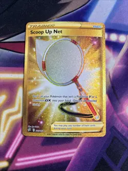 Scoop Up Net - 207/192 - Pokemon Rebel Clash Sword & Shield Secret Rare Card NM - Image 1