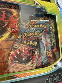 Pokemon Trading Card Game Incineroar ex and Torterra ex Special Collection Box - Image 2