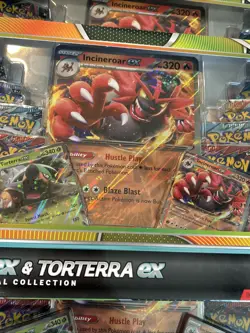 Pokemon Trading Card Game Incineroar ex and Torterra ex Special Collection Box - Image 3