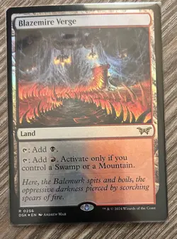 Blazemire Verge Duskmourn: House of Horror Foil - Image 1